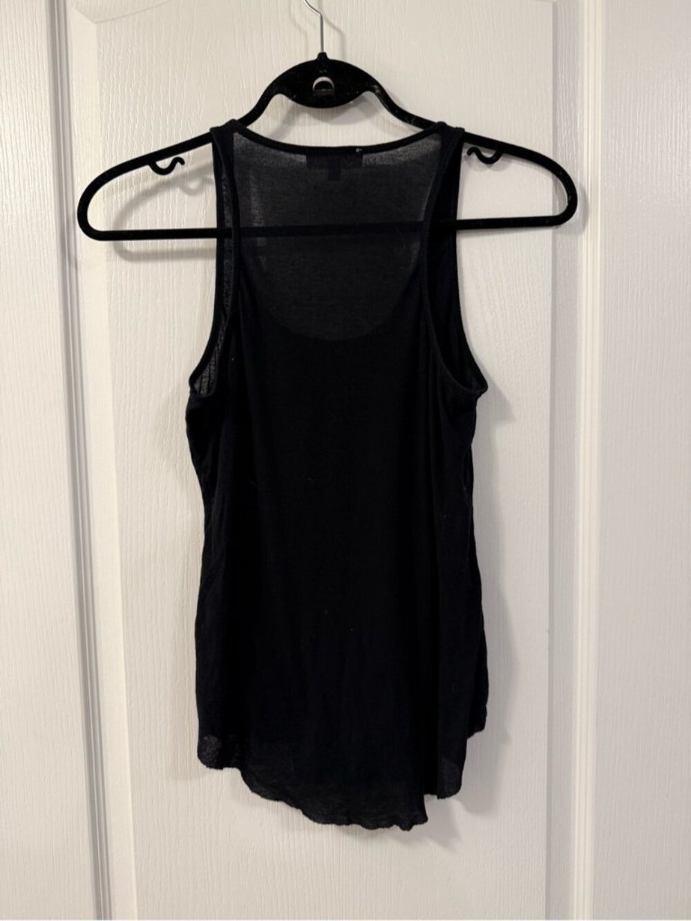 Aritzia Women's Tank Top Black Size XS Neutral Causal Basic Summer Whimsigoth - Picture 3 of 7